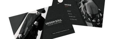 Matte vs Glossy Business Cards