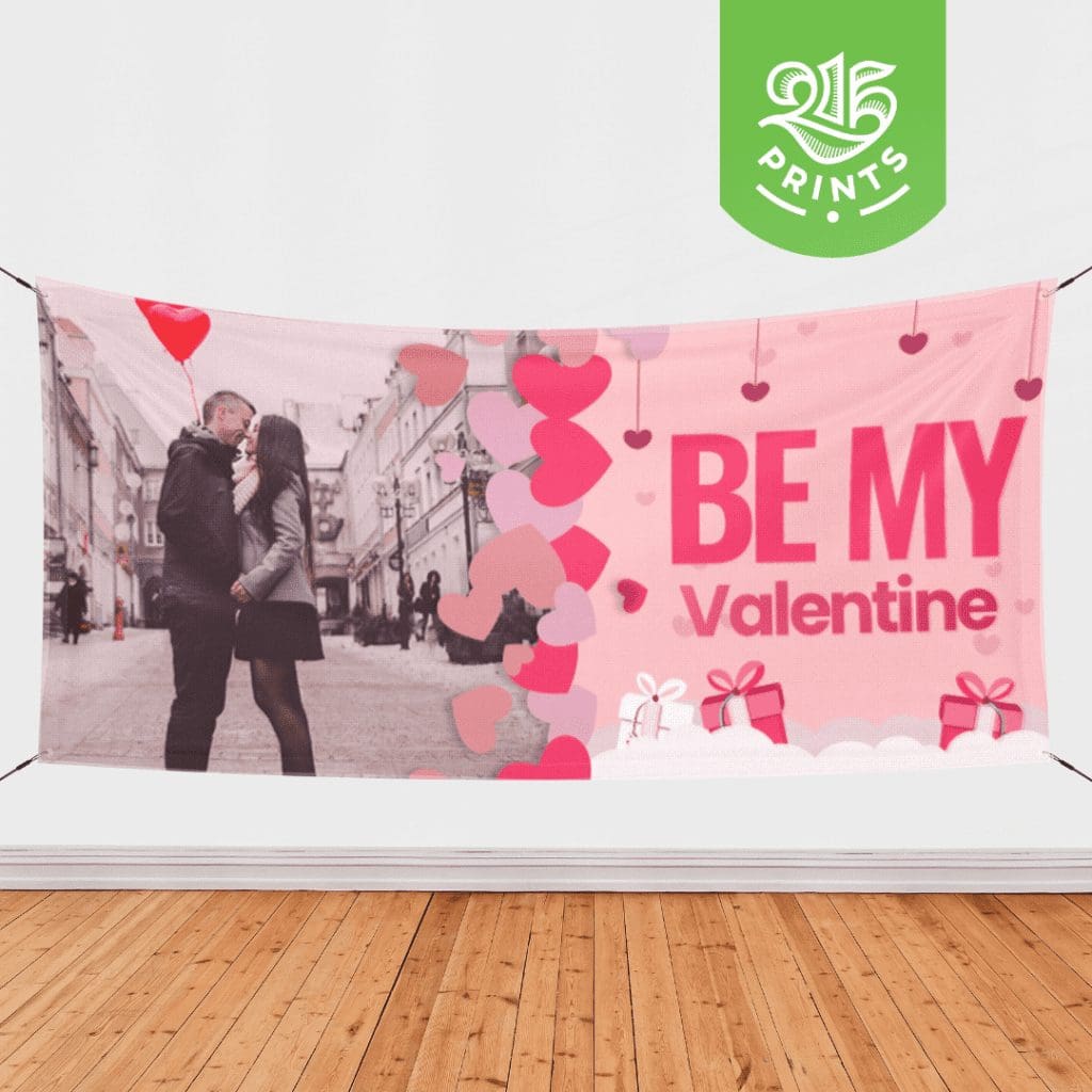 Be My Valentine's Banner