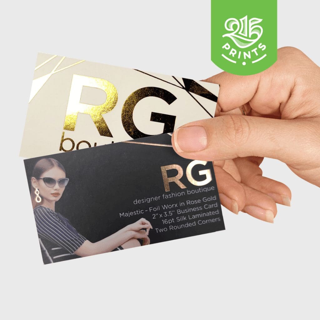 rose-gold-business-cards