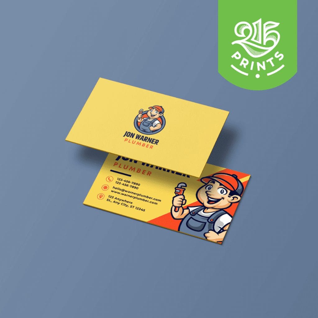 playful designed business cards