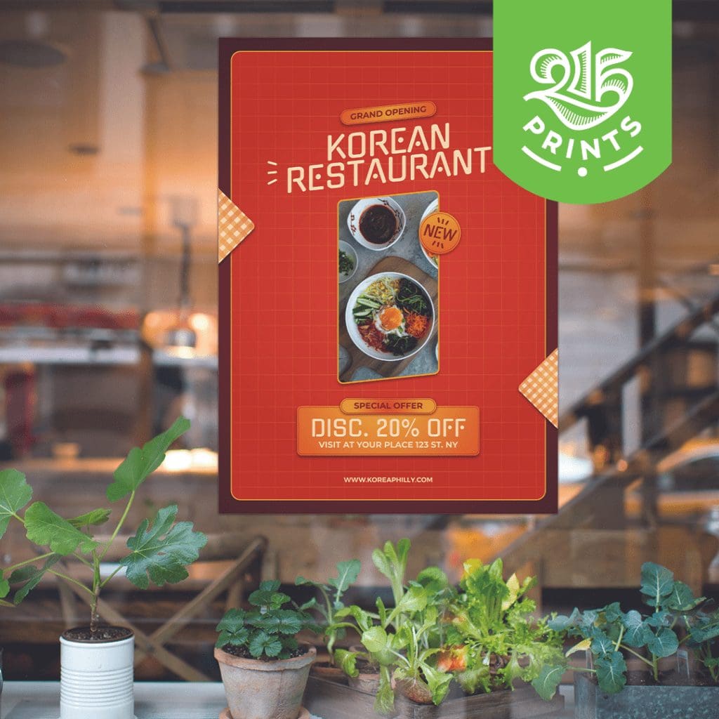 Restaurant Window Decals