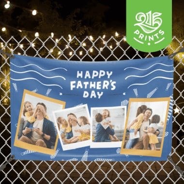 happy fathers day sign