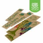kraft paper bookmarks