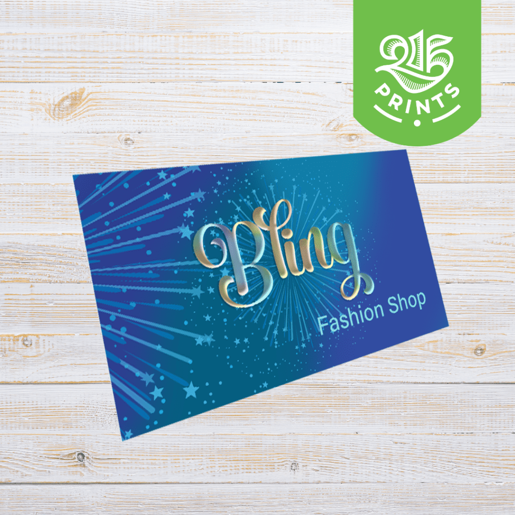 Holographic Business Cards