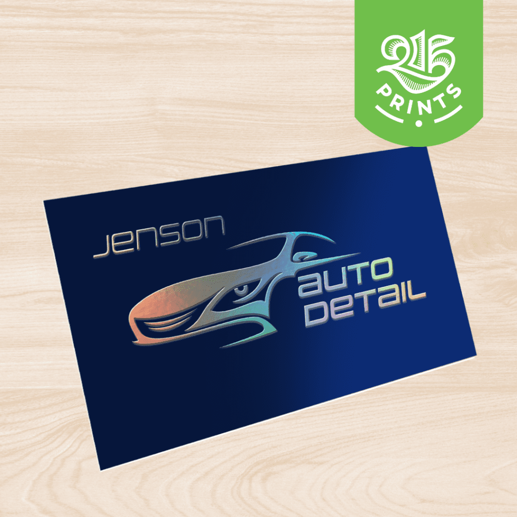Custom Holographic Business Cards