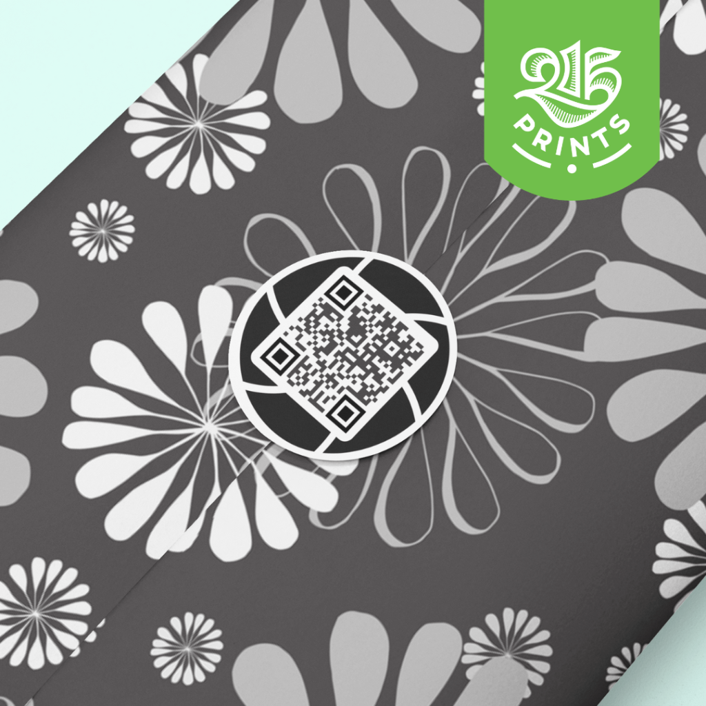 qr code sticker