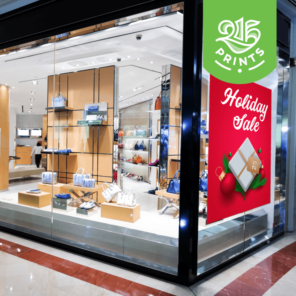 christmas window clings