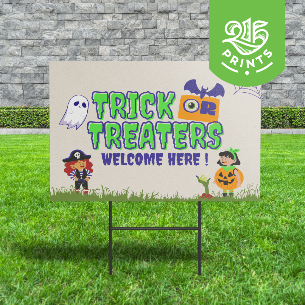 event yard sign