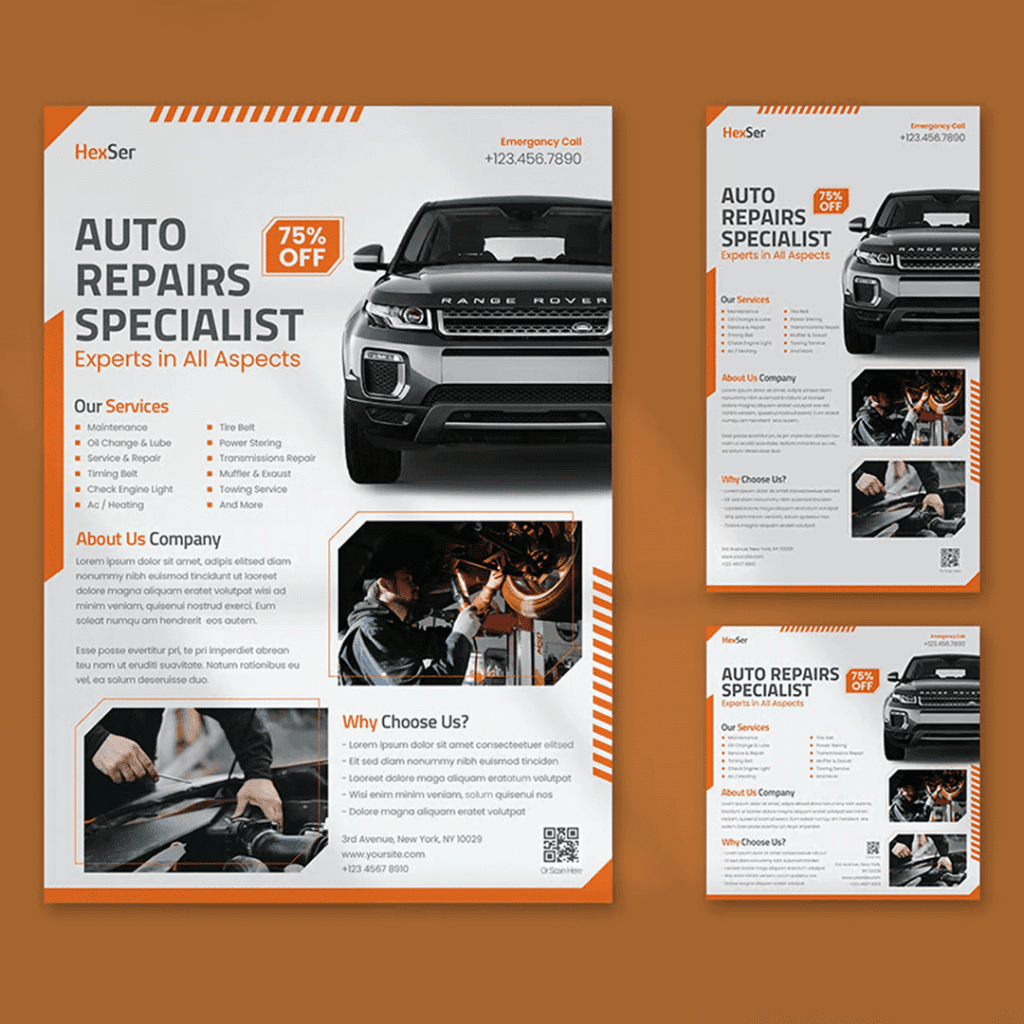 Cohesive Auto Repair Marketing Campaign