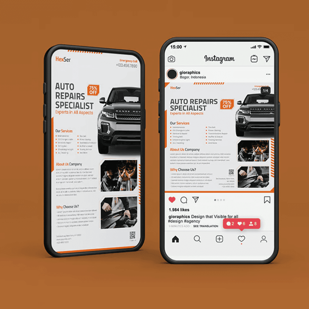 Cohesive Auto Repair Marketing Campaign