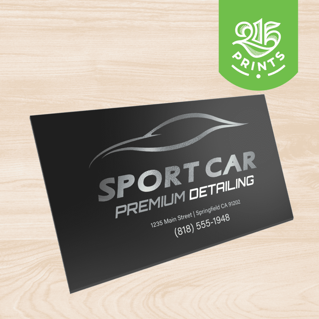 spot uv business cards