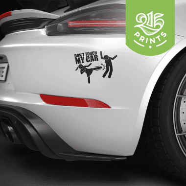 best place to put car stickers