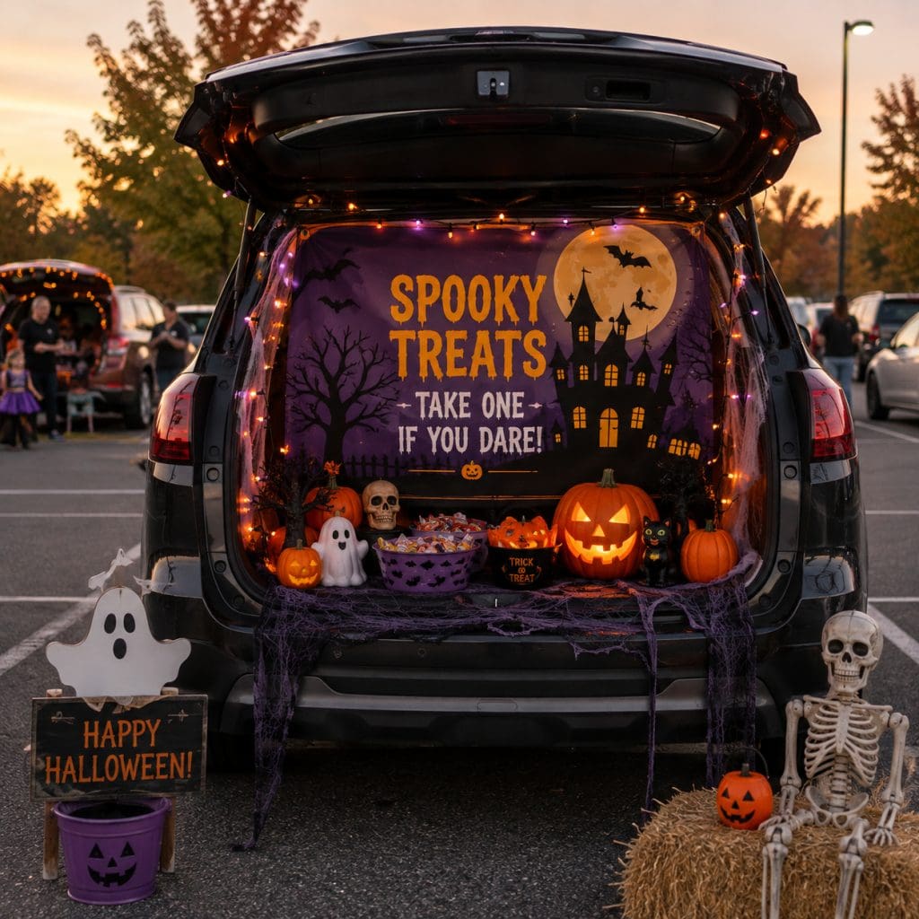 Halloween Custom Vinyl Banner